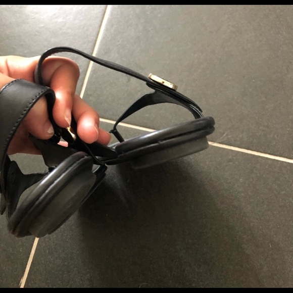 Tory Burch Minnie Travel Sandal Size 8 Black - Picture 4 of 9